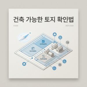 ai thumbnail minimal 건축 가능한 토지 확인법 1791436304