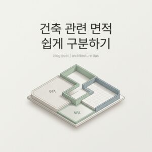 ai thumbnail minimal 건축 관련 면적 쉽게 구분하기 1791350247