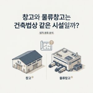 ai thumbnail minimal 창고와 물류창고는 건축법상 같은 시설일까 1791352030