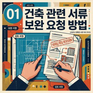 ai thumbnail poster 건축 관련 서류 보완 요청 방법 1791853928