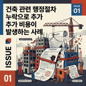 ai thumbnail poster 건축 관련 행정절차 누락으로 추가 비용이 발생하는 사례 1792040776