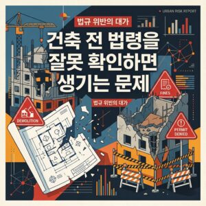 ai thumbnail poster 건축 전 법령을 잘못 확인하면 생기는 문제 1792039328