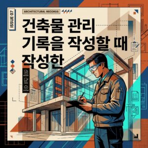 ai thumbnail poster 건축물 관리 기록을 작성할 때 1792726515