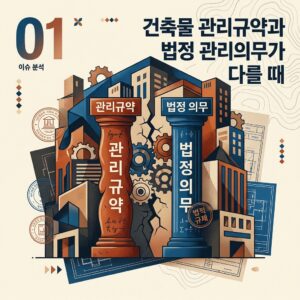 ai thumbnail poster 건축물 관리규약과 법정 관리의무가 다를 때 1792725089
