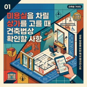 ai thumbnail poster 미용실을 차릴 상가를 고를 때 건축법상 확인할 사항 1791702696