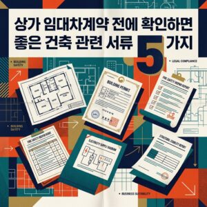 ai thumbnail poster 상가 임대차계약 전에 확인하면 좋은 건축 관련 서류 5가지 1791702755