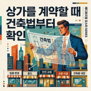 ai thumbnail poster 상가를 계약할 때 건축법부터 확인 1791702279