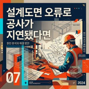 ai thumbnail poster 설계도면 오류로 공사가 지연됐다면 1792040471