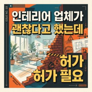 ai thumbnail poster 인테리어 업체가 괜찮다고 했는데 허가 필요 1791702897