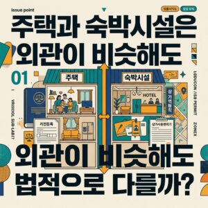 ai thumbnail poster 주택과 숙박시설은 외관이 비슷해도 법적으로 다를까 1791352227